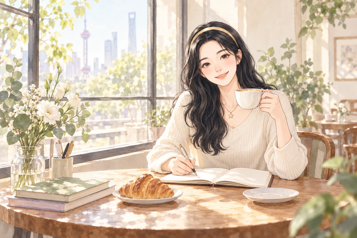 白艾莉晨间阅读